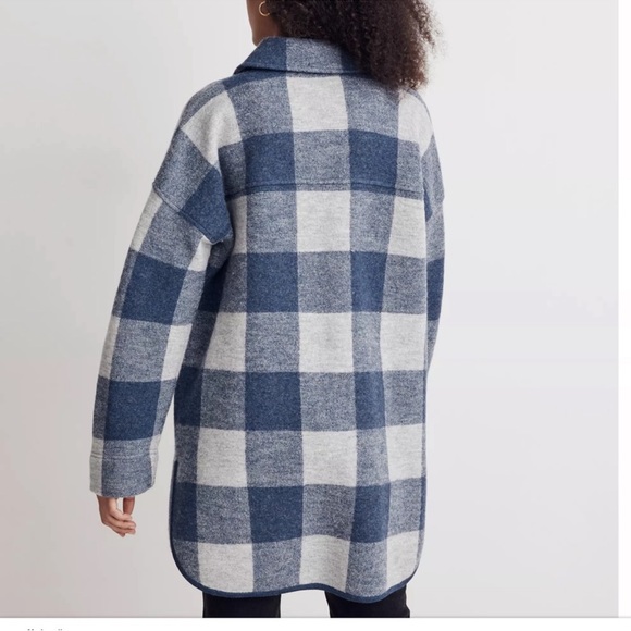 Used madewell wool sweater jacket - Picture 10 of 11